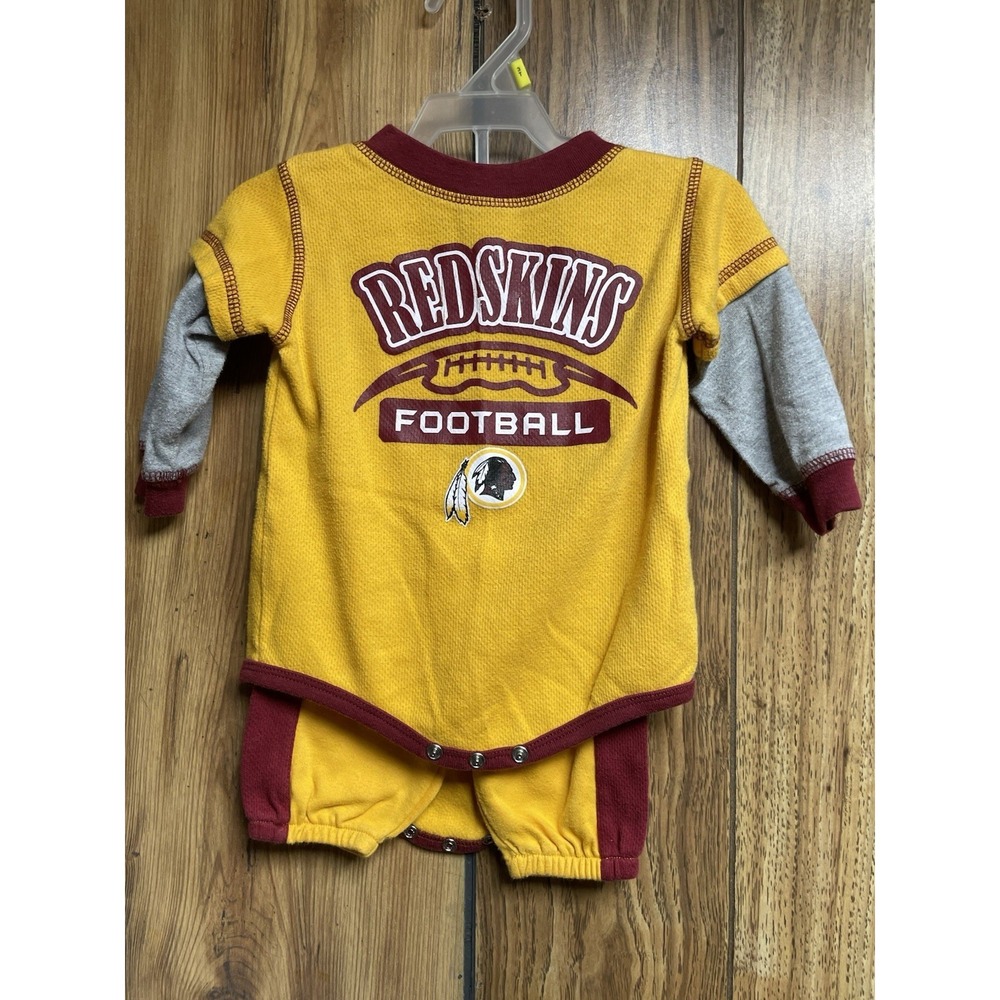 Vintage‎ NFL Washington Redskins Outfit Baby 12m One Pc & Matching 6m Pants
